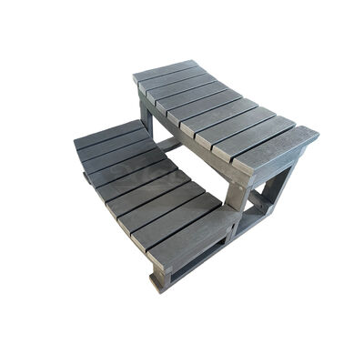 High Quality Outdoor Hot Tub Curved Ladder 2* Steps Spa Accessories with European Design Style for Any Spa Tub Swim Spa