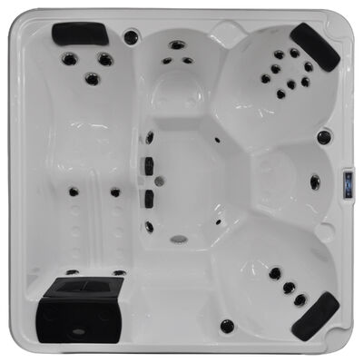 Whirlpool Spa Balboa Gecko 6 Persons Outdoor Hot Tub Spa Acrylic Fiberglass Square Eco-Friendly Massage Resale