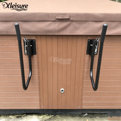 Customized European Modern Style Spa Pool Cover Lifter Newly Upgraded Eco-Friendly Waterproof Anti-Wear Heat Resistant Accessory