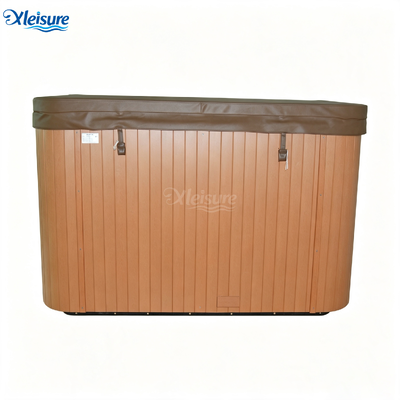 Dark Brown Modern Eco-Friendly Rectangle Spa Hot Tub Cover Waterproof