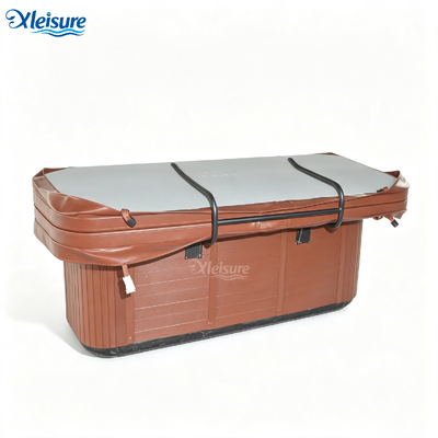 Waterproof Insulation Hardcover for Spa Hot Tub Dust Proof Safety Cover for Outdoor Whirlpool Bathtub
