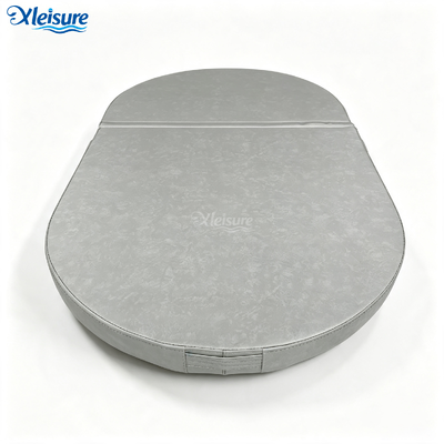 Heavy Duty Spa Hot Tub Insulation Hard Cover Weather Resistant Safety Cover for Outdoor Bathtub