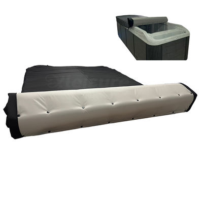 수영 스파 커버 롤업 디자인은 야외 수영장을 위한 캐나다 스파 브랜드에 적합합니다. 옥스포드 천 롤업 수영 스파 커버